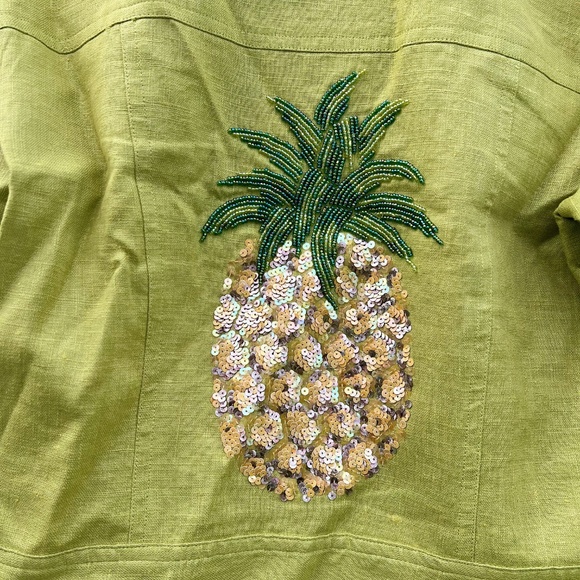 Kelly and Diane Sequin Pineapple Jacket - Picture 3 of 12